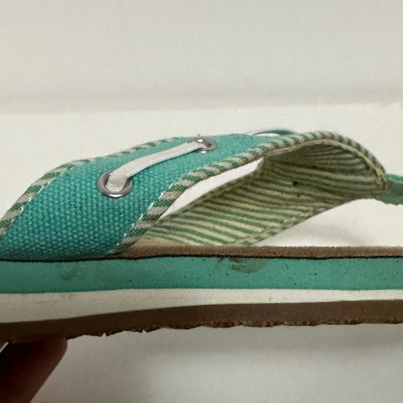 Clarks Women’s Green Slide On Flip Flops Size 9 - Picture 8 of 8